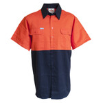 Light weight HiVis Cotton Drill Shirt (SS)