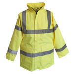 Hi vis Breathable Rain Jacket 
