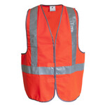 HiVis Safety Vest with Tape (H-Pattern)