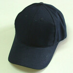 Heavy brushed cotton cap / velcro strap