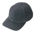 Garment washed brushed cotton twill cap
