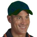 Cotton cap with velcro strap